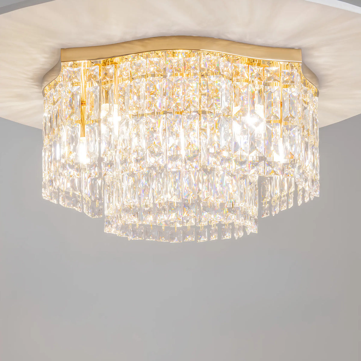 Maytoni Dune Taklampa, Guld
