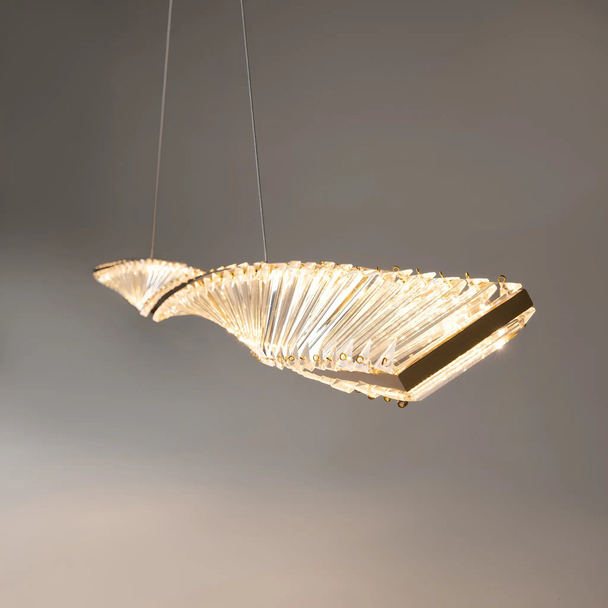 Maytoni Krone Pendellampa L120 cm, Mässing