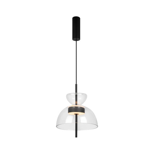 Maytoni Bangkok Pendellampa Ø25 cm, Svart