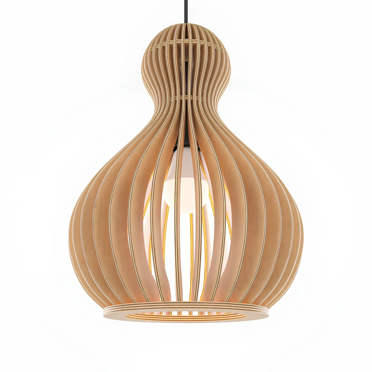 Maytoni Roots Pendellampa Ø30 cm, Svart