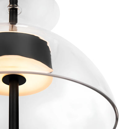 Maytoni Bangkok Pendellampa Ø25 cm, Svart