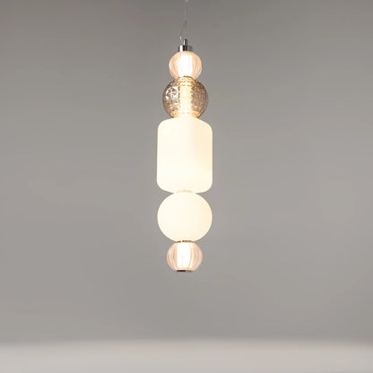 Maytoni Collar Pendellampa Ø14,7 cm, Guld