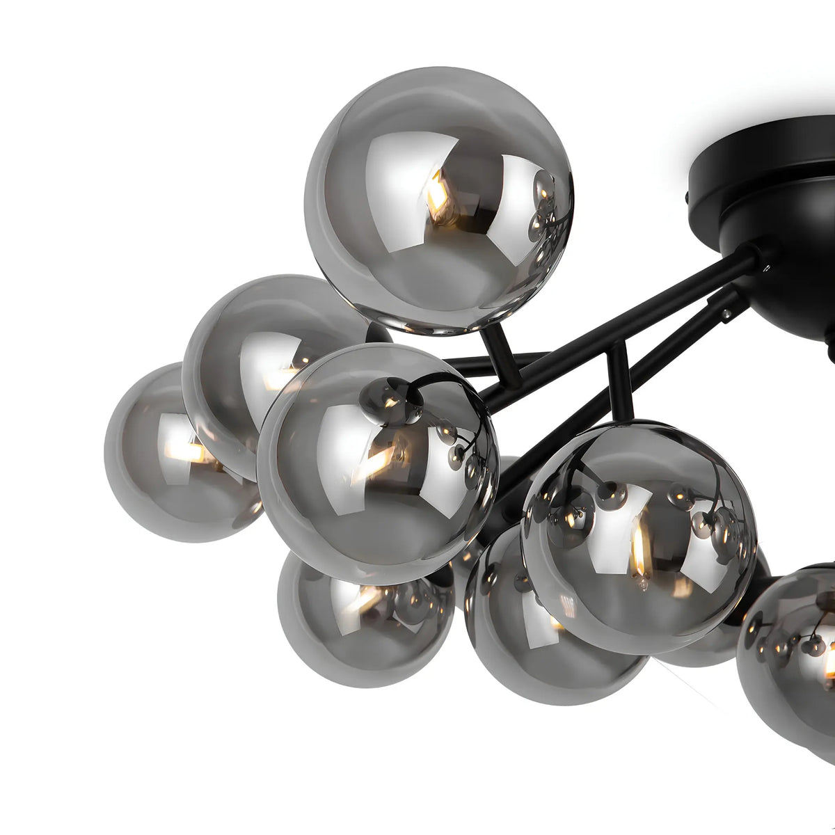 Maytoni Dallas Taklampa Ø75 cm, Svart