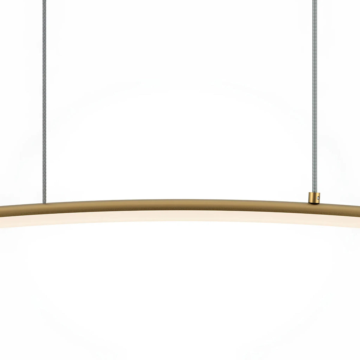 Maytoni Curve Pendellampa L98 cm, Mässing