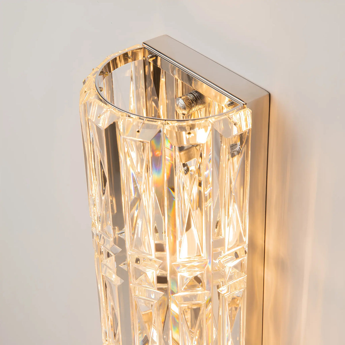 Maytoni Facet Vägglampa H75,2 cm, Krom