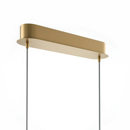 Maytoni Curve Pendellampa L98 cm, Mässing