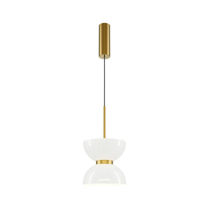 Maytoni Kyoto Pendellampa Ø22 cm, Guld