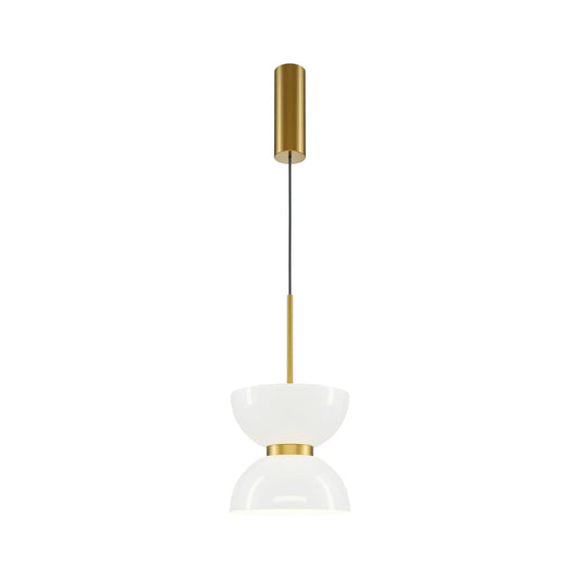 Maytoni Kyoto Pendellampa Ø22 cm, Guld