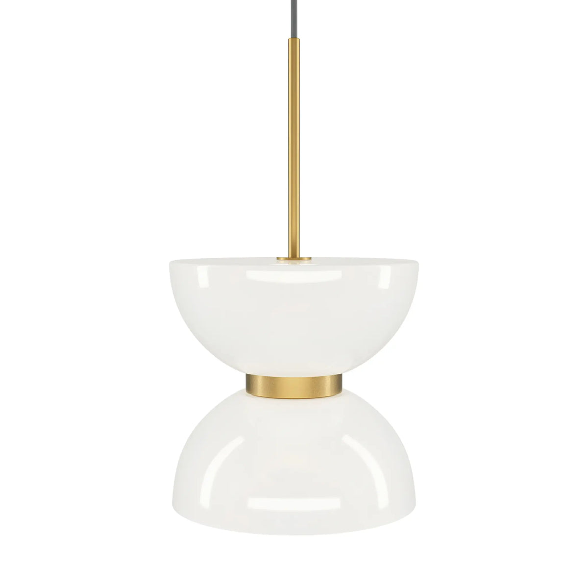 Maytoni Kyoto Pendellampa Ø22 cm, Guld