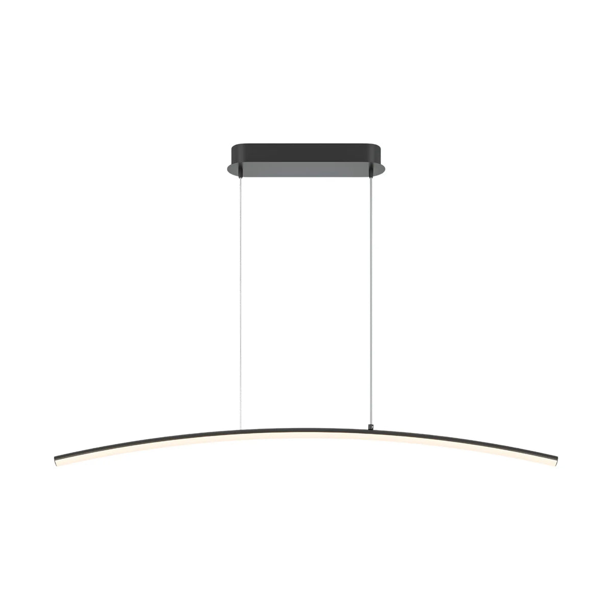 Maytoni Curve Pendellampa L98 cm, Svart