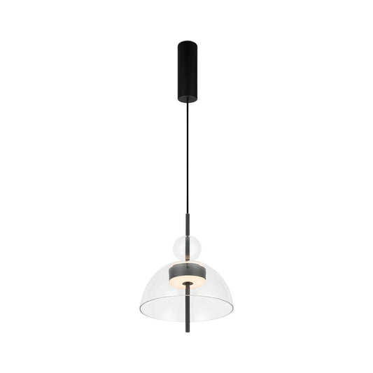Maytoni Bangkok Pendellampa Ø25 cm, Svart