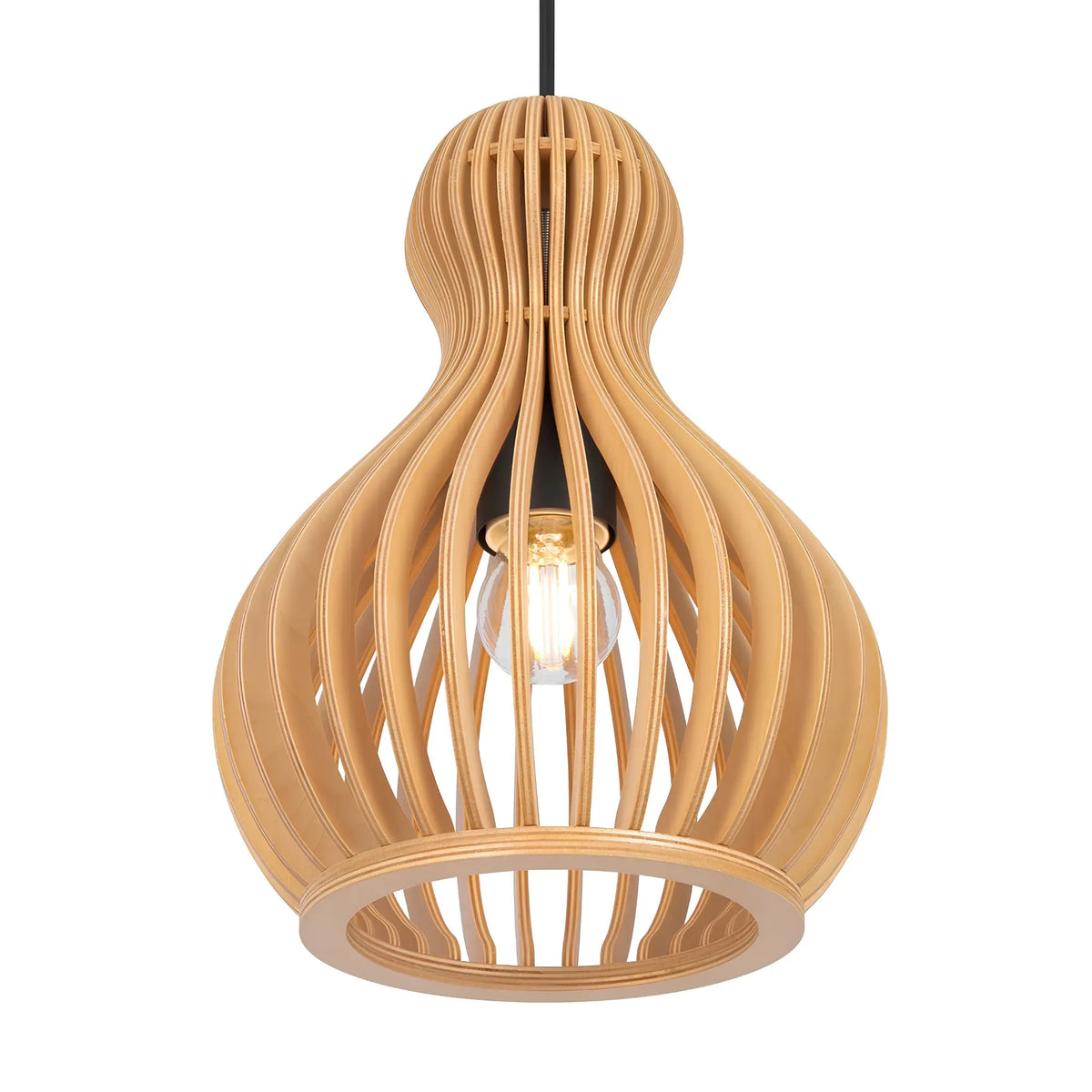 Maytoni Roots Pendellampa Ø20 cm, Svart
