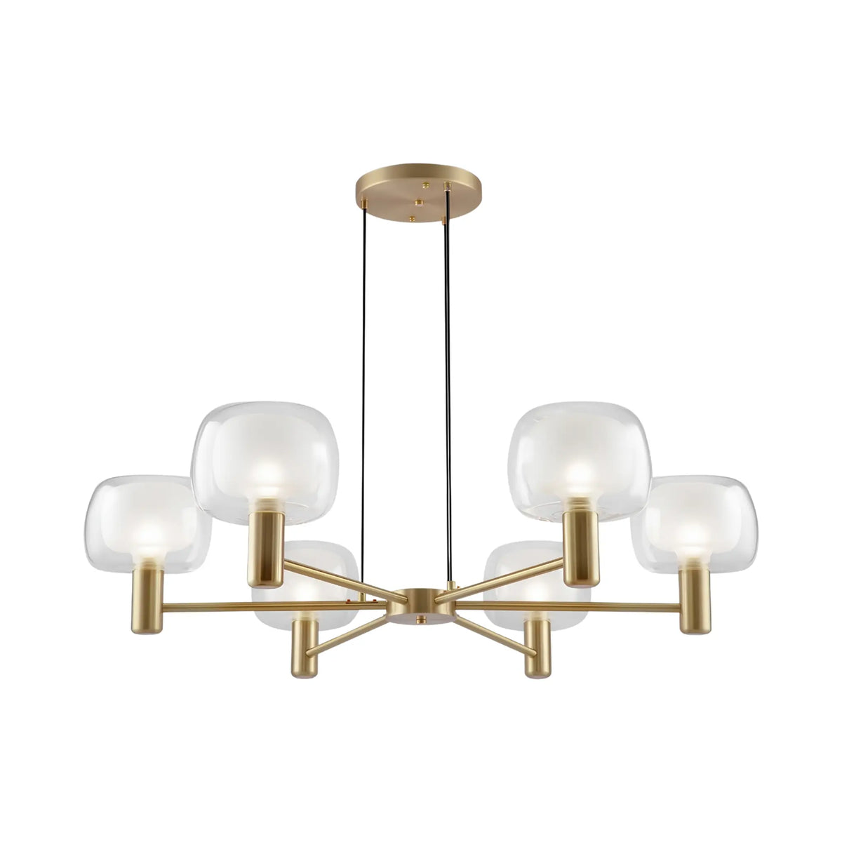Maytoni Vision Pendellampa Ø96 cm, Guld