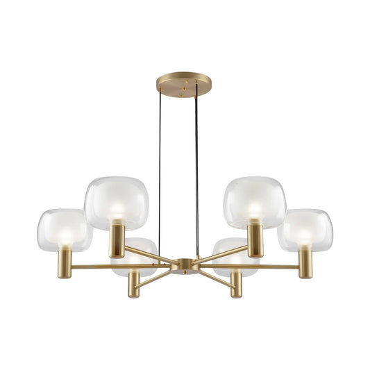 Maytoni Vision Pendellampa Ø96 cm, Guld