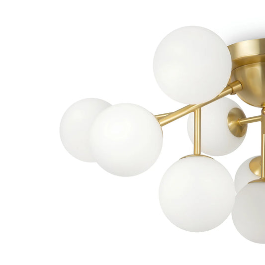 Maytoni Dallas Taklampa Ø60 cm, Guld