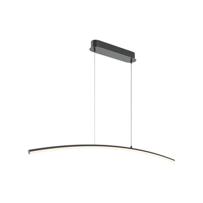 Maytoni Curve Pendellampa L98 cm, Svart
