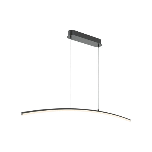 Maytoni Curve Pendellampa L98 cm, Svart