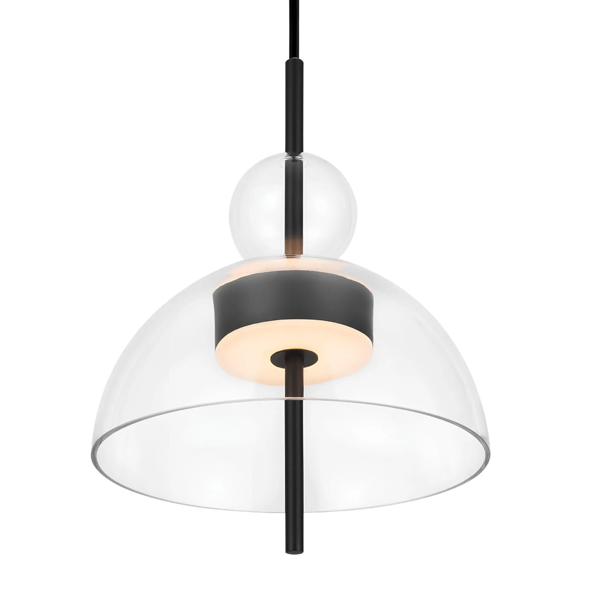 Maytoni Bangkok Pendellampa Ø25 cm, Svart