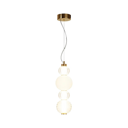Maytoni Collar Pendellampa Ø14,7 cm, Guld