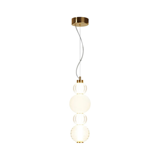 Maytoni Collar Pendellampa Ø14,7 cm, Guld