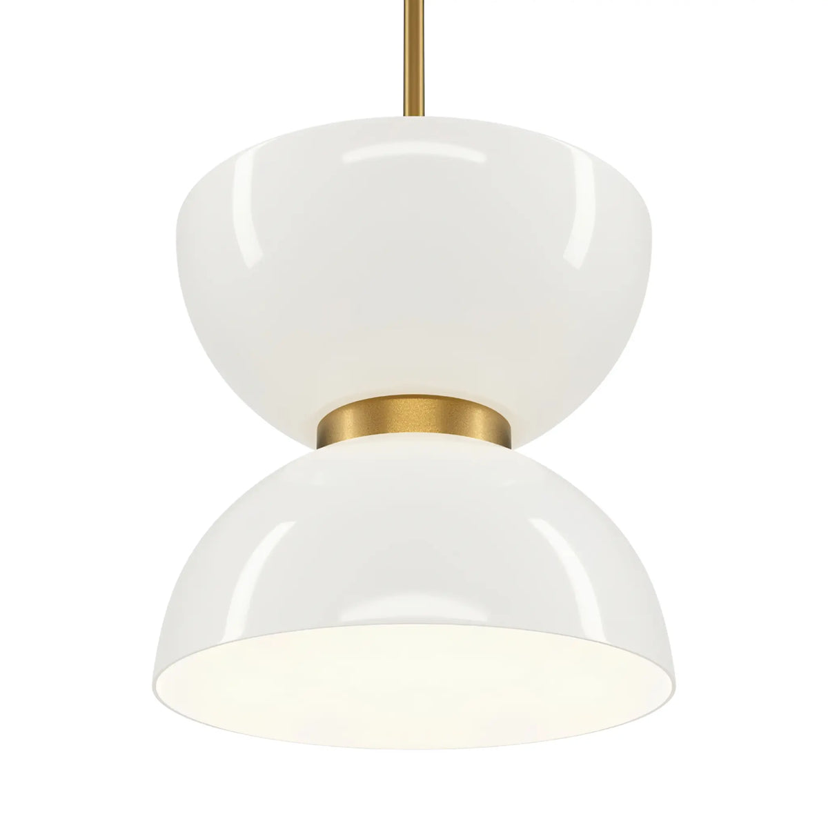 Maytoni Kyoto Pendellampa Ø22 cm, Guld
