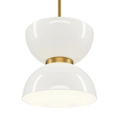 Maytoni Kyoto Pendellampa Ø22 cm, Guld