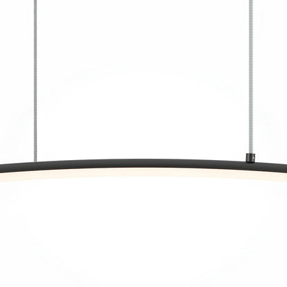 Maytoni Curve Pendellampa L98 cm, Svart