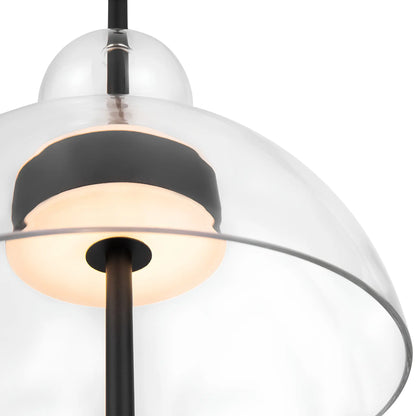 Maytoni Bangkok Pendellampa Ø25 cm, Svart
