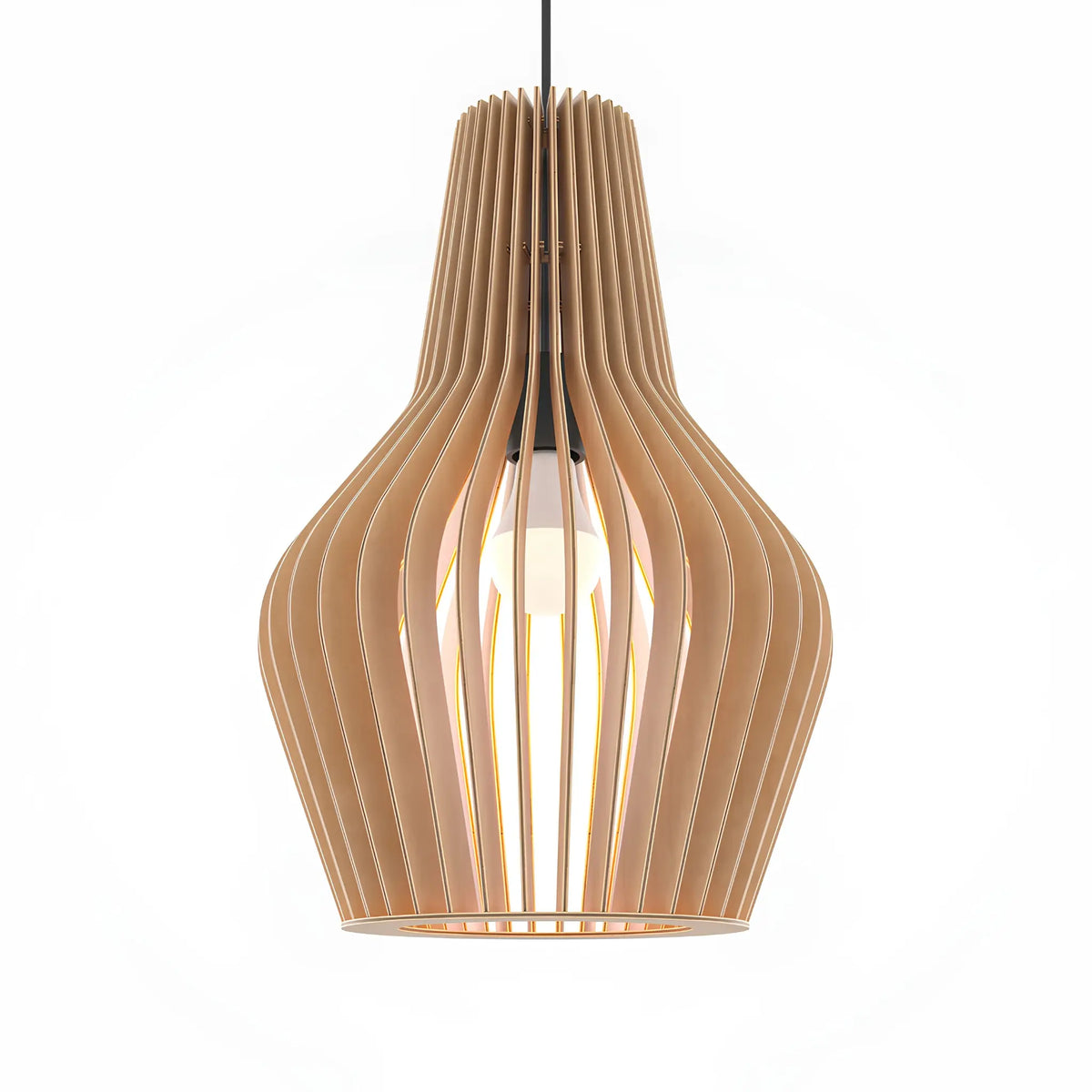 Maytoni Roots Pendellampa Ø30 cm, Svart