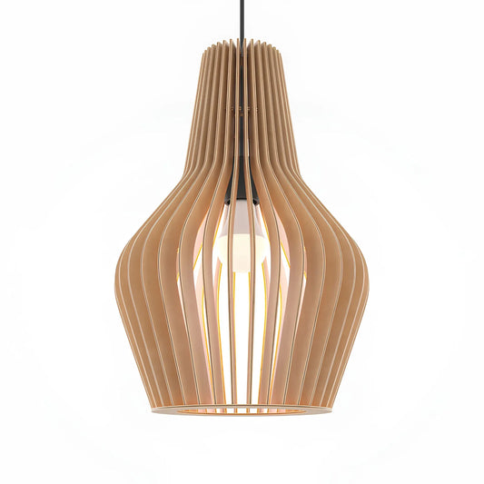 Maytoni Roots Pendellampa Ø30 cm, Svart