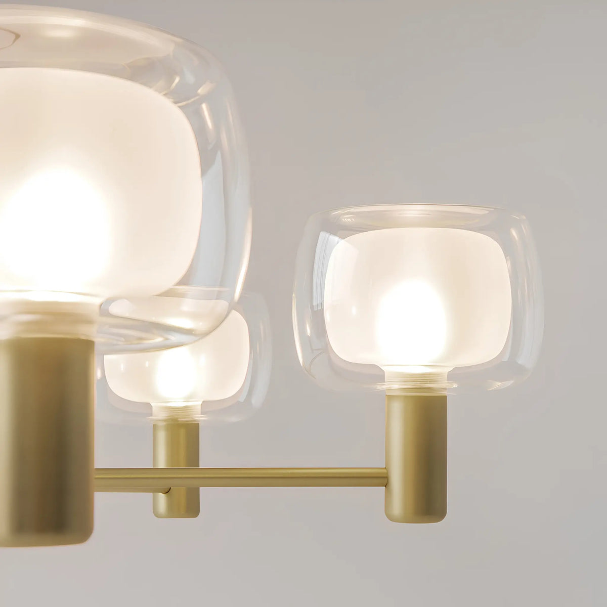 Maytoni Vision Pendellampa Ø96 cm, Guld