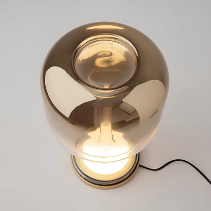 Maytoni Spirito Bordslampa Ø26 cm, Guld