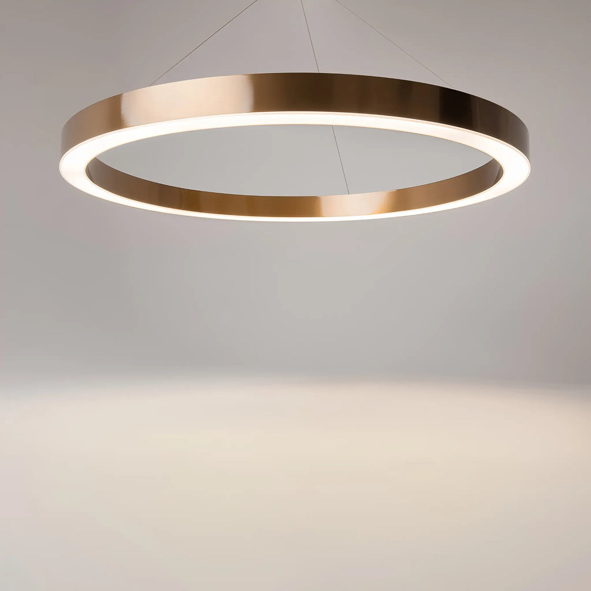 Maytoni Saturno Pendellampa Ø80 cm, Mässing
