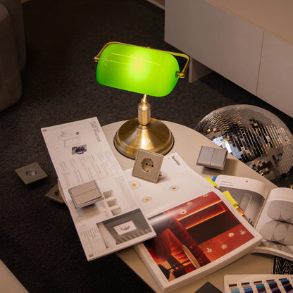 Maytoni Kiwi Bordslampa, Mässing