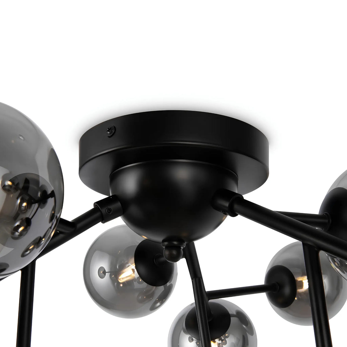 Maytoni Dallas Taklampa Ø60 cm, Svart