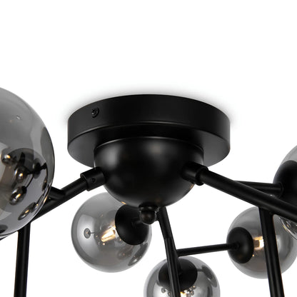 Maytoni Dallas Taklampa Ø60 cm, Svart