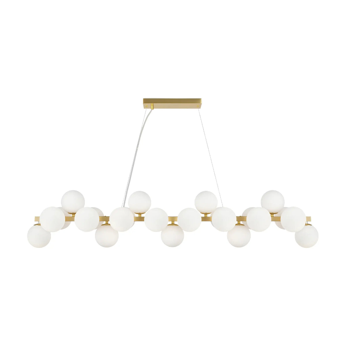 Maytoni Dallas Pendellampa L123,5 cm, Guld