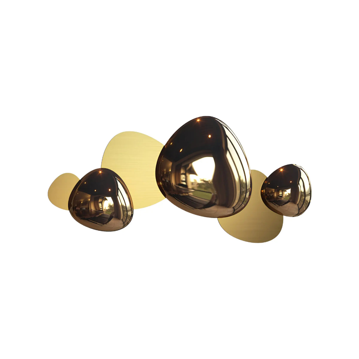 Maytoni Jack-stone Vägglampa, Guld