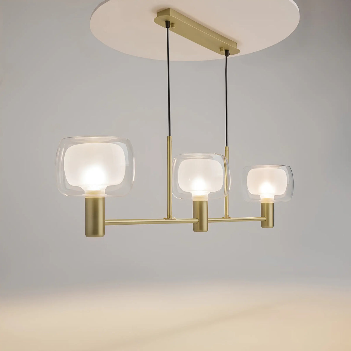 Maytoni Vision Pendellampa L104 cm, Guld