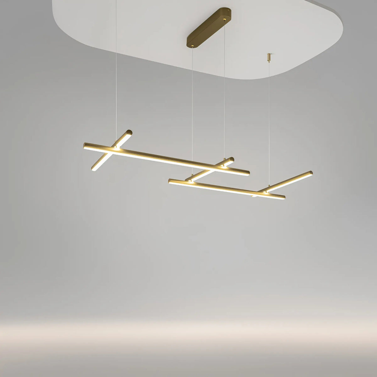 Maytoni Radiance Pendellampa L121,4 cm, Guld