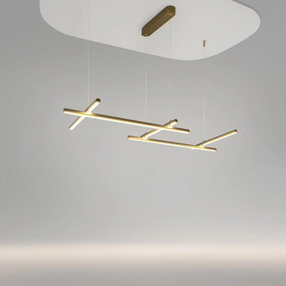 Maytoni Radiance Pendellampa L121,4 cm, Guld