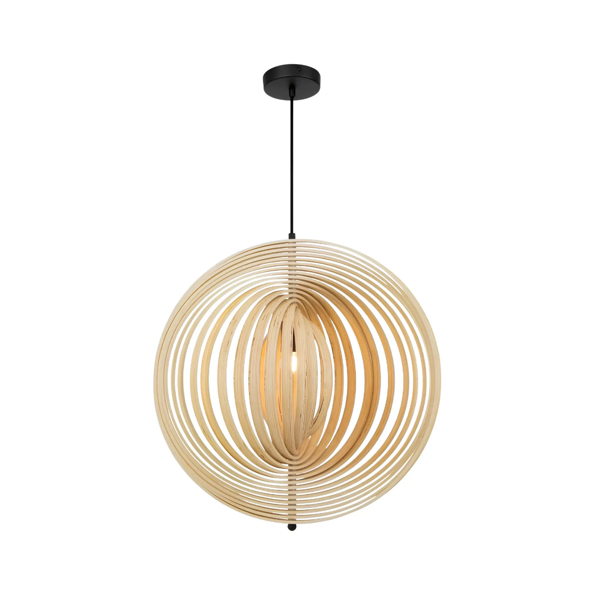 Maytoni Roots Pendellampa Ø60 cm, Svart