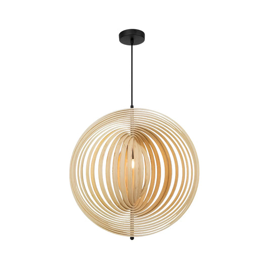 Maytoni Roots Pendellampa Ø60 cm, Svart