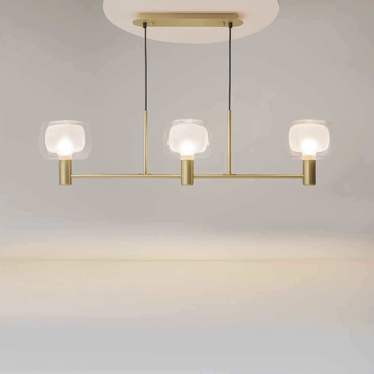 Maytoni Vision Pendellampa L104 cm, Guld