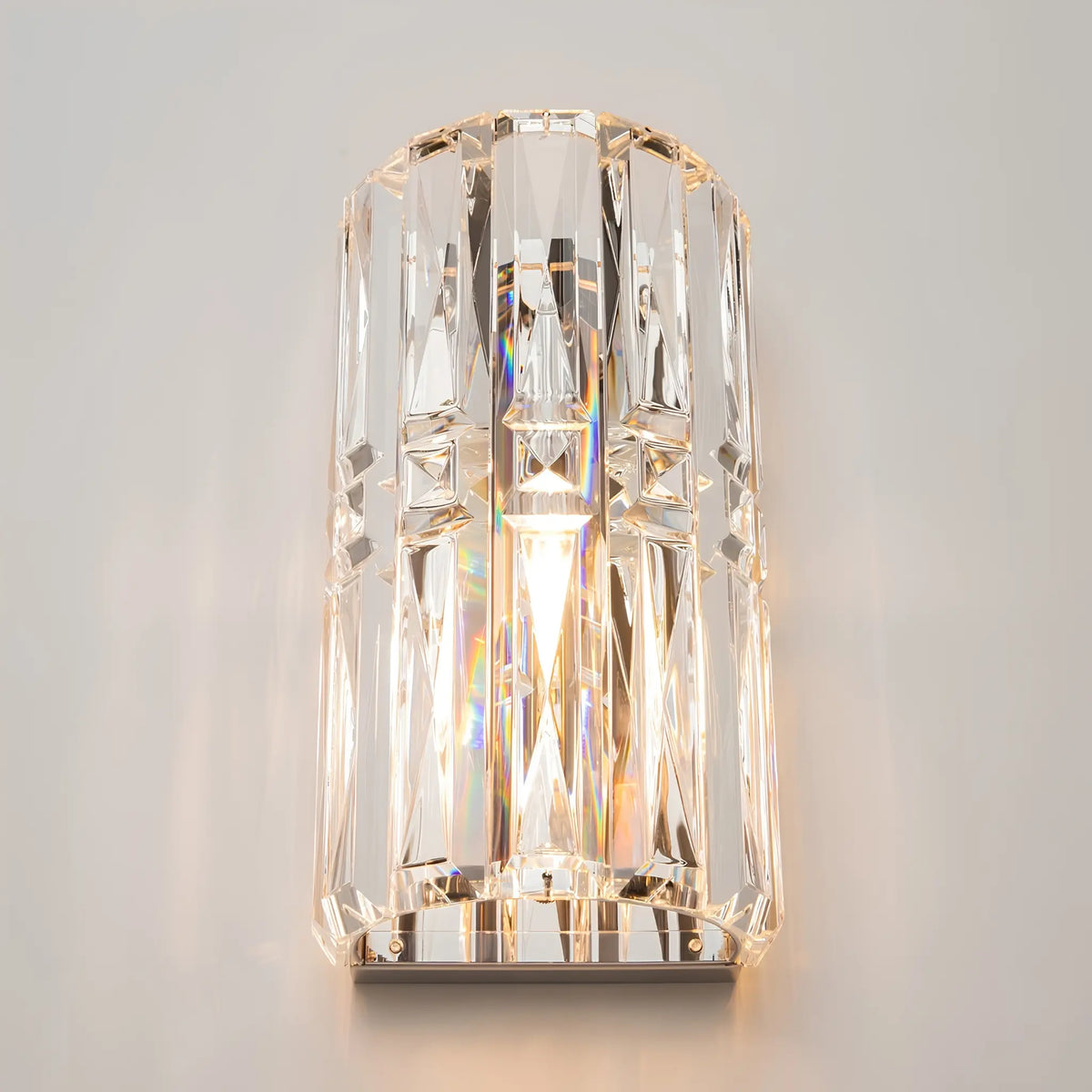 Maytoni Facet Vägglampa H25 cm, Krom
