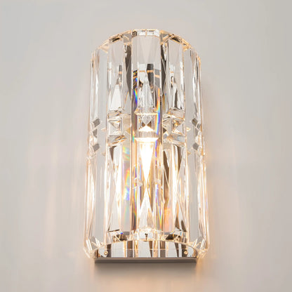 Maytoni Facet Vägglampa H25 cm, Krom
