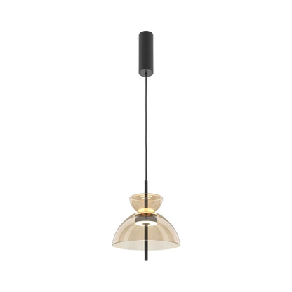Maytoni Bangkok Pendellampa Ø25 cm, Svart