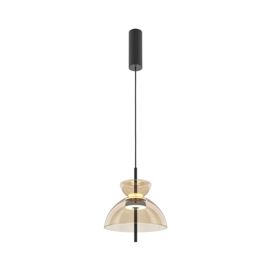 Maytoni Bangkok Pendellampa Ø25 cm, Svart
