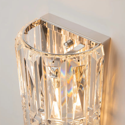 Maytoni Facet Vägglampa H25 cm, Krom