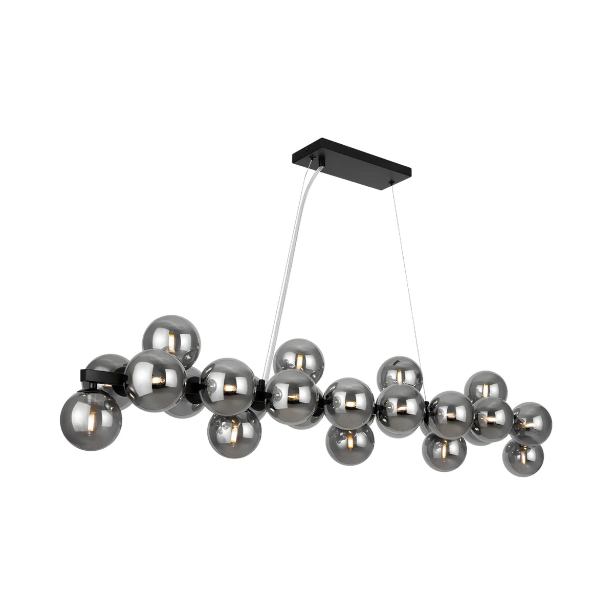 Maytoni Dallas Pendellampa L123,5 cm, Svart